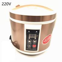 110V 220V 5L Automatinis juodojo česnako fermentatorius buitinis DIY zimolizės zimozės puodo gamintojas juodojo česnako fermentavimo mašina ES/AU/JK EU beige