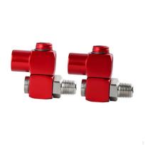 Pneumatic Connector Air Compressor Adapter Replacement Swivel Hose Conector 1/4inch NPT raudona