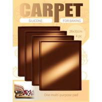 silica gel paste tray 26x31cm 4 pcs brown