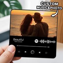 Fridgebeats™, Personalizuotas šaldytuvo magnetukas Dekoratyviniai muzikiniai šaldytuvo magnetukai Šaldytuvo Geriausia dovana Merginai Žmonai Namų dekoras Aiman brown