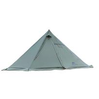 5-8 žmonių Tipi karšta palapinė su krosnelės lizdu Camping Pyramid Teepee palapinė, skirta kempingams turistams žygiams gray