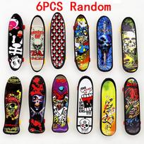 Mini Finger Skateboard Small Toys For Kids Boys Birthday Party Favors Stocking Stuffers Gifts Cool Gadgets Classroom Prizes gray