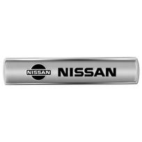 1 vnt. Automobilio Metalinis Chromuotas Emblema Automobilio Sparno Šoninis Galinis Kėbulo Lipdukai Nissan X-trail Qashqai Note Juke Sentra Patrol Navara Nismo gray