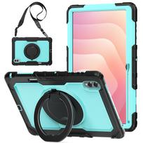 Heavy Case for Samsung Galaxy Tab S11 Ultra 14.6 inch SM-X930 SM-X936 14.6  360° Rotatable Bracket Tablet Cover with Straps S11Ultra 14.6 X930