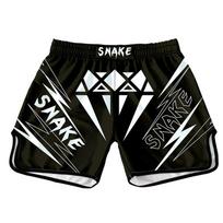 MMA Boxing Muay Thai Training Shorts Men Women Lightweight Quick-Dry Sport Combat Pants Adult 4XL 200 lbs black