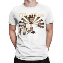 2026 Summer New Olly Murs Vintage Portrait Graphic T-shirt  Y2K Men Women Vintage Hip Hop T-shirt Printed Casual Outdoor Cotton Tee M white
