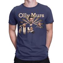 2026 Summer New Olly Murs Vintage Portrait Graphic T-shirt  Y2K Men Women Vintage Hip Hop T-shirt Printed Casual Outdoor Cotton Tee XXXXL gray