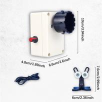 DIY Fishing Rod Machine Epoxy Resin Rotating Gluing Tool Electric Winding Equipment Portable