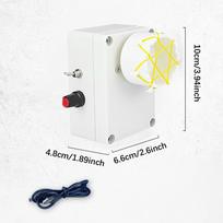 DIY Fishing Rod Machine Epoxy Resin Rotating Gluing Tool Electric Winding Equipment Portable
