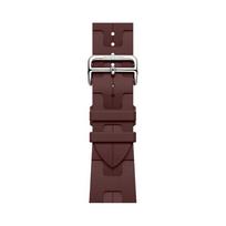 HERMES Strap Apple Compatibility Fluoroelastomer Material H0002611JBD black