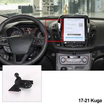 Automobilio telefono laikiklis Stovas Specialus tvirtinimo laikiklis Fiksuotas pagrindas Ford Focus Territory Mondeo Escape Plus Explorer Edge Mustang Kuga gray
