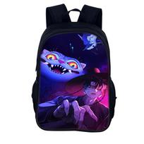 K-Pop Demono Medžiotojai Vaikų Kuprinė 16 colių Studentų Mokyklinė Kuprinė Dvigubo Peties Kuprinė KTB 40*30*11cm