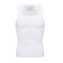 Vyriški krūtinės ląstos suspaudimo marškinėliai Body Shaper Liekninamoji liemenė Juosmens Treniruokliai Svorio metimo apatiniai marškinėliai XL balta