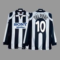 Vintažinis marškinėlis futbolo marškinėlis Juventus Piero Baggio Zidane Pirlo Buffon Nedved sportinis kostiumas L white