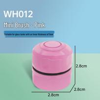 Magnetic Fish Tank Cleaning Brush: Super Strong, No Dead Angles, Efficient Glass Wiper. pink