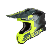 ACERBIS šalmas Airstrike-C juoda/geltona fluo