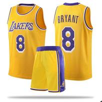 Lakers marškinėliai: James Kobe Ne. 24 vaikų klasės uniforma, sportinė uniforma, didmeninė krepšinio uniformų komplektas, vyriškas marškinėlis be rankovių children's s/22 size (120-130cm) white
