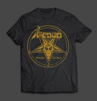 VENOM – Welcome To Hell Model 2 T-SHIRT (w/backprint) S black