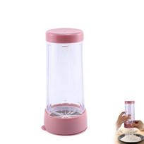 Handheld Rotating Flour  Sieve Sugar Shaker Dispenser Kitchen Accesories white