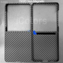 for Samsung Galaxy Z Flip 8 /7 Carbon Fiber Case Aramid Fiber Cover Ultra-Thin Lightweight Armor Protective Cover Durable Sturdy Choose Phone Model&Galaxy Z Flip 8 white
