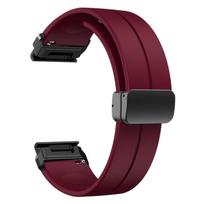 For Garmin Fenix 8/E/7X 7 Pro/6X 6 Pro/5X Plus/3 Strap 22mm 26mm Bracelet Epix Gen 2 47/51mm Enduro 3 2 Silicone Band Accessory 22mm black