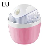 0.5L Electric Ice Cream Maker Automatic Household Diy Ice Cream Machine Portable Frozen Yogurt Smoothie Milkshake Machine beige