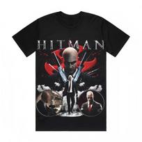 Hitman Agent 47 Collage T-Shirt M juoda