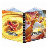Pikachu Mėlynas Albumas 24 Puslapiai 432 Kortelės 47x30cm Kolekcionuojamas Segtuvas