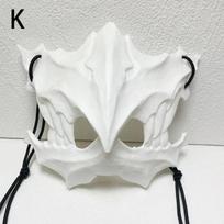 Japonijos Helovino Anime Veido Pusiau Kaukė Gyvūno Skeleto Kaukė Drakono Dievo Skeletas Cosplay Matches the image,K