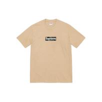 Supreme box logo cotton T-shirt SUP-FW23-245 S white