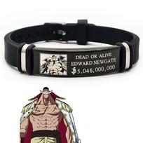 Periferinis Luffy Zoro Tas pats kūrybingas vientisas apyrankės riešo dirželis ieško animacinių filmų Dovanos Papuošalai Aksesuarai Cosplay Moterims Vyrams gray