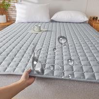 A klasės vandeniui ir šlapimui atspari sojų pupelių pluošto čiužinio apsauga, skirta viešbučiams ir nakvynės namuose Dormitory Mattress 90x190 gray