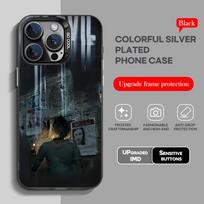 naujas žaidimas Resident Evil Requiem telefono dėklas juodas IMD Spalvotas Sidabrinis Tinkamas dėklas iPhone 17 16 e 15 14 13 12 11 Pro Max iPhone 12 white