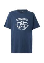 CONVERSE Marškinėliai 'CAS VARSITY' gencijono spalva / balta