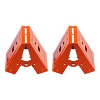 2pcs Mechanical Sawhorse Brackets Cold Rolled Steel Support Bracket  Saw Stand multi
