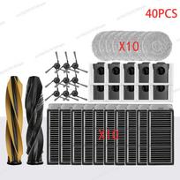 Dreame X50 Ultra Complete Robotas /L40S Pro Ultra /X50 Master Priedai Pagrindinis Šoninis Šepetėlis Hepa Filtras Šluostė Dulkių Maišelis Atsarginės Dalys