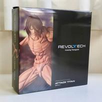 Attack on Titan figūrėlė Revoltech Moteriškojo Titano veiksmo figūrėlės Amazing Yamaguchi Anime veiksmo figūrėlės Modelio kolekcija Žaislas gray