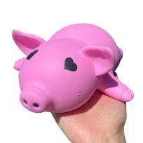 Kawaii Jumbo Pink Pig Stress Ball Squishy Toy Stretchable Pink Piglet Venting Fidget Toy Cute Pet Fidget Toy Gifts For Friends pink