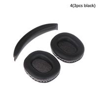 Edifier W800Bt W808Bt W800X K830 K815P G1 ausinių galvos lankelis, ausinių pagalvėlių užvalkalas, ausinės 4(3pcs black) gray