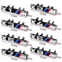 M serijos lipdukas su logotipu automobilio priekinėms grotelėms, ABS emblema su serijos numeriu, suderinamas su BMW X2M X3M4 X5M X6M 7 F48 G01 X7M