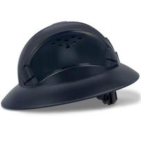 Full Brim Helmet Construction Site Construction Sunscreen Sunshade Breathable Labor Insurance Headgear ANSI 53-63cm