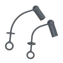 XXR-For Starlink Cable End Caps Starlink Mounting Kit Grommet Anti-Dust Silicone Protective Covers For Starlink Cable Plugs NONE pilka spalva