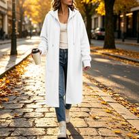 Women's Stylish Hooded Sweatshirt Color Long Sleeve Casual Pullover S balta