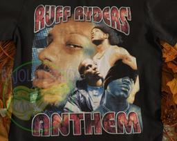 Ruff Ryders Anthem T-shirt: DMX Hip Hop Rap Tee 130 beige