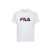 FILA American Vintage Letter Logo Print Sports Crew Neck Short Sleeve T-Shirt Men Tops White FS2RSC2001X-OWH L black