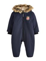Superdry & Co Kombinezonas 'Everest' tamsiai mėlyna / šviesiai ruda