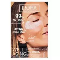 IROHA NATURE Eye Patches With 99% Collagen, 6 Units