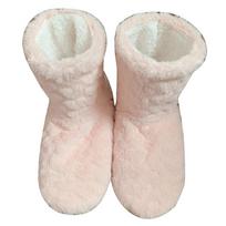 Žieminės poros šiltos šlepetės neslystančios Thicken Plus Velvet vidaus kojinės minkštos grindų batai 38-40 rožinė