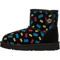 UGG T Jona Confetti Logo Comfortable Versatile Walking Shoes Baby Shoes Black 1153635T-BLK 26 blue