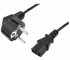 Accura schuko power cord - C13, 5.0m